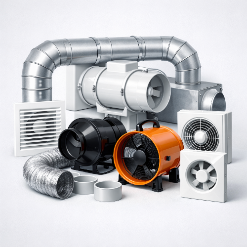 Вентиляторы и вытяжная система